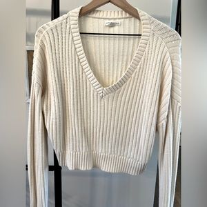 Aeropostale Women’s V-neck Cropped Sweater
